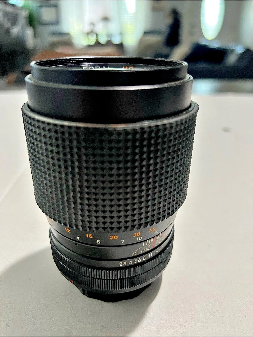 Focal MC Auto 135mm f/2.8 Lens Black